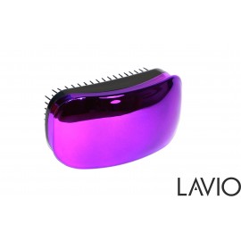 LAVIO Detangler szczotka  rozplątująca do włosów kolor fioletowy błyszczący