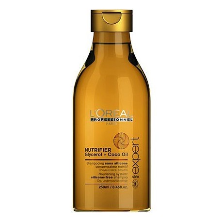 LOREAL Expert Nutrifier Glycerol + Coco Oil Odżywczy szampon do włosów suchych lub przesuszonych 250 ml