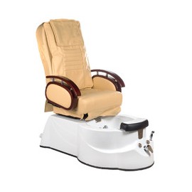 Fotel do pedicure z masażem BR-3820D Beżowy