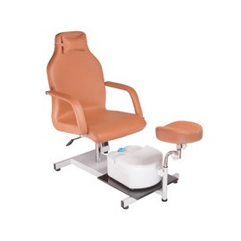 Fotel do pedicure z masażerem stóp BD-5711 beżowy