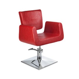 Fotel fryzjerski Vito BH-8802 czerwony