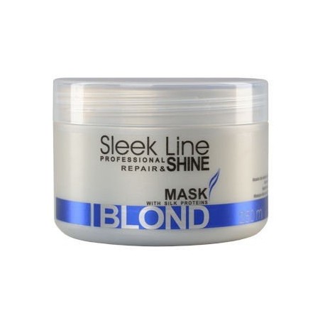 Stapiz Maska do włosów z jedwabiem Sleek Line Blond 250ml
