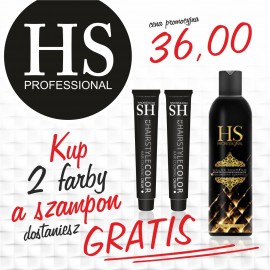HS Promo 2 farby plus szampon HS gratis 