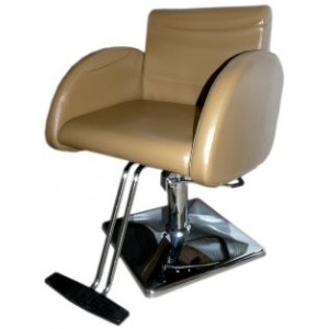 S4BS Fotel fryzjerski 3006 Brązowy