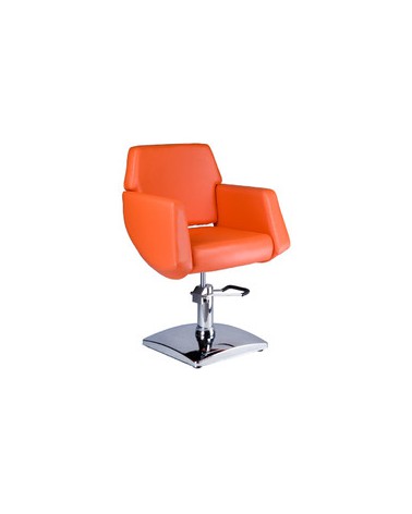 Fotel fryzjerski NICO pomarańczowy BD-1088
