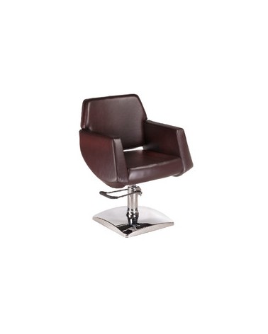 Fotel fryzjerski NICO brązowy BD-1088