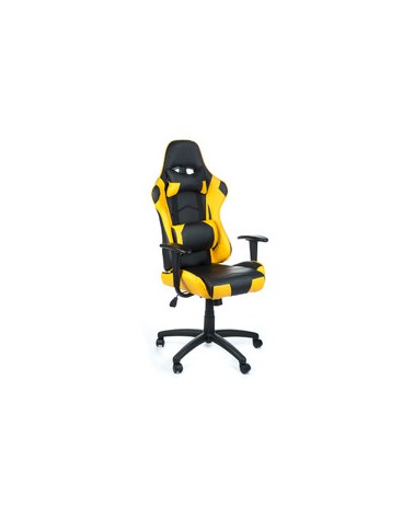 Fotel gamingowy RACER CorpoComfort BX-3700 Żółty