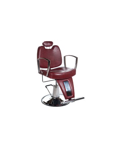 Fotel barberski HOMER II BH-31275 Czerwony