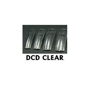 DCD Tipsy uzupełnienia 25szt  #1 przezroczyste Clear