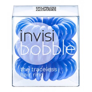 Invisibobble - innowacyjna gumka do włosów: niebieska  3 szt