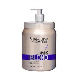 Stapiz Maska do włosów z jedwabiem Sleek Line Blond 1000ml